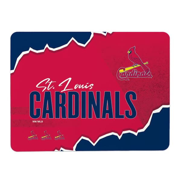 MLB St. Louis Cardinals Torn Small Mat 15×20 inches