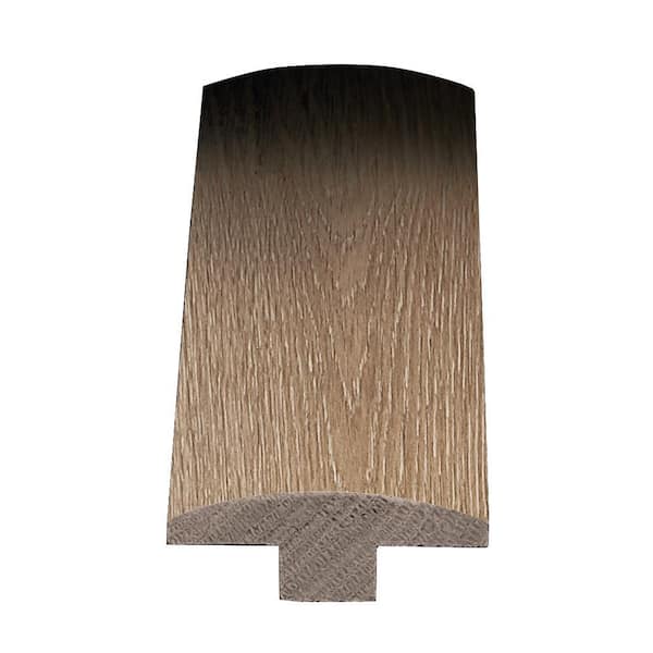 ASPEN FLOORING Eclipse 1/2 in. Thick x 2 in. Width x 78 in. Length T-Molding European White Oak Hardwood Trim