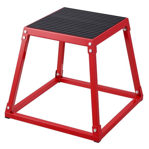 SKYSHALO Plyometric Jump Box, 18 in. Plyo Box, Steel