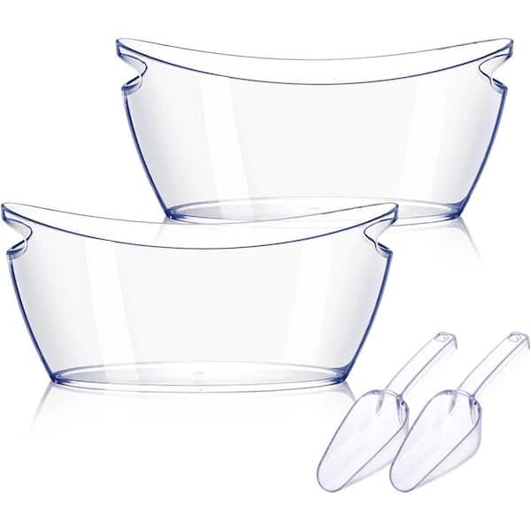 CLAVIE 4 qt. Clear Ice Bucket