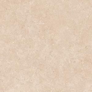 Sample - Pietra Limestone Sand 6 in. x 6 in. x 0.75 in. Stone Look Porcelain Paver