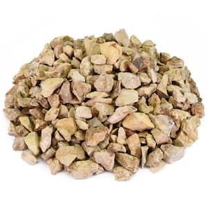 25 cu. ft. 3/4 in. Small California Gold Bulk Landscape Rock and Pebble for Gardening, Landscaping and Walkways