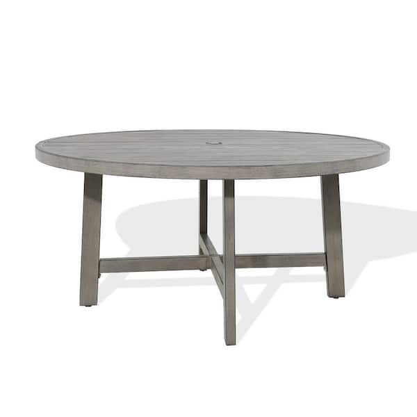 Azur Round Aluminum Outdoor Dining Table