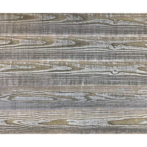 Thermo-Treated 1/4 in. x 5 in. x 4 ft. Gray Barn Warp Resistant Barn Wood Wall Planks (10 sq. ft. per 6-Pack)