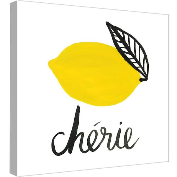 PTM Images 15 in. x 15 in. ''Lemon'' Printed Canvas Wall Art