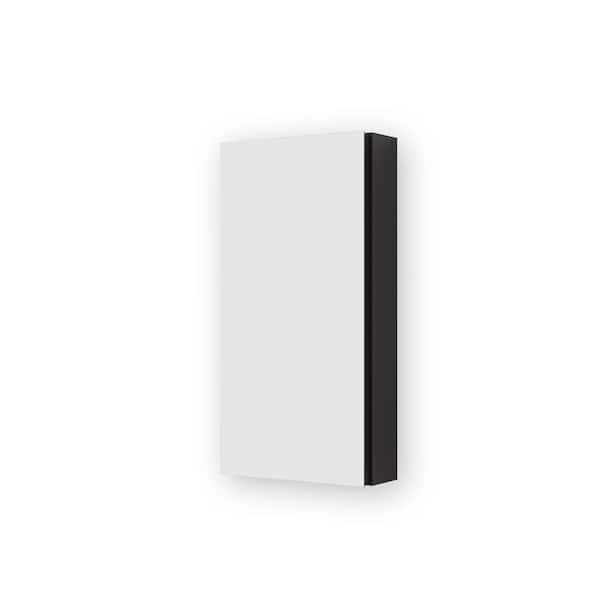12 in. W x 24 in. H Rectangular Aluminum Medicine Cabinet with Mirror