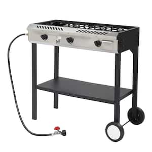 Karl home Double Fryer with 2 Baskets Propane Burners for Outdoor