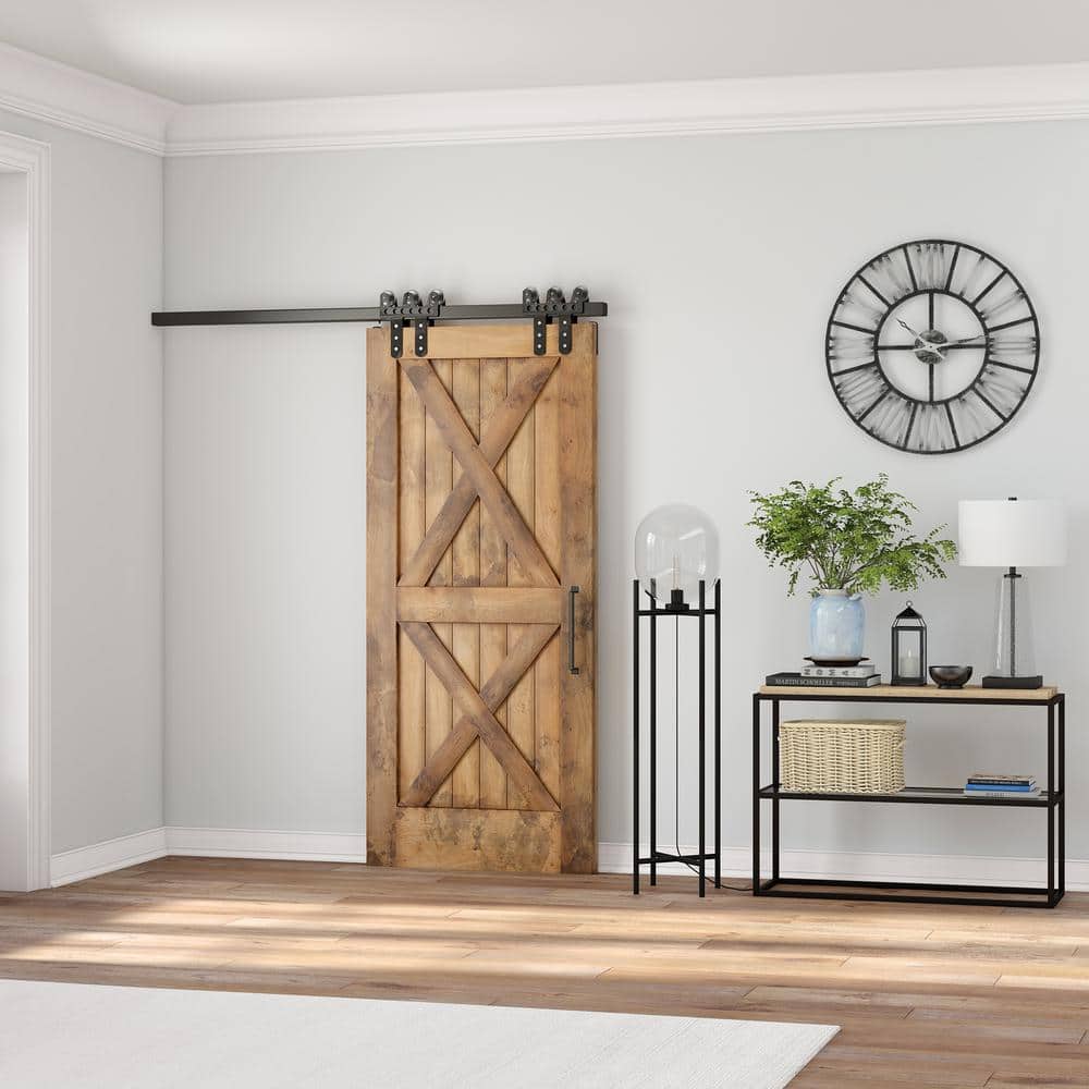 Edison Blackened Bronze Smart Floor Lamp with Glass Shade