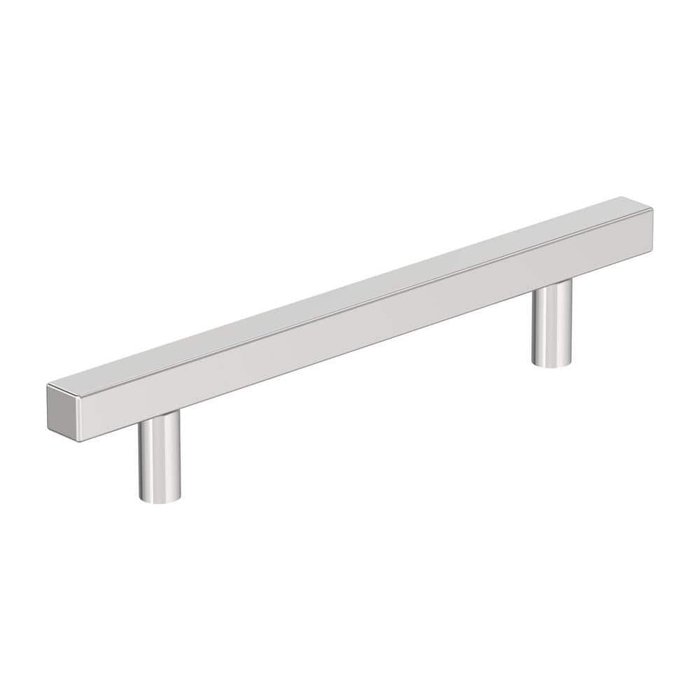 Polished Chrome 7.38" Bar Cabinet Pulls with Mounting Hardware