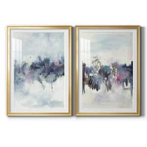 Birds I by Wexford Homes 2-Pieces Framed Abstract Paper Art Print 18.5 in. x 24.5 in.