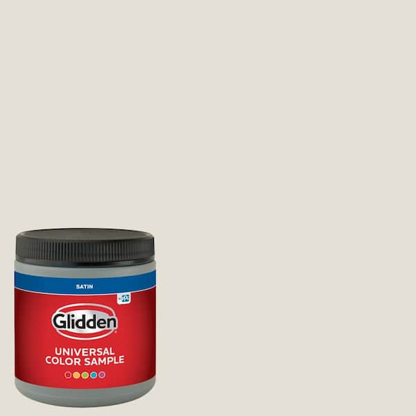 Glidden 8 oz. PPG1022-1 Hourglass Satin Interior Paint Sample