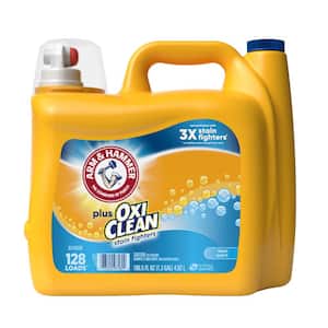 166.5 oz. Fresh Scent Plus OxiClean Liquid Laundry Detergent, 128 Loads