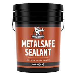 Liquid Rubber MetalSafe Sealant, 640 oz. Black