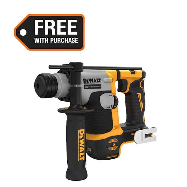 ATOMIC 20V MAX Cordless Brushless Ultra-Compact 5/8 in. SDS Plus Hammer Drill (Tool Only)