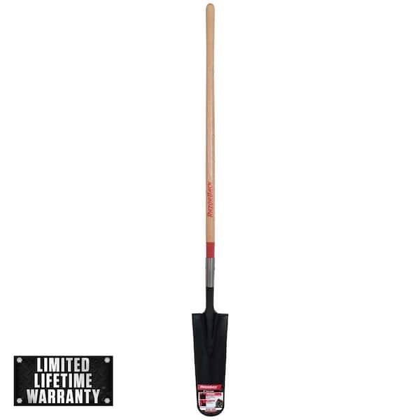 16 in. Wood Handle Drain Spade