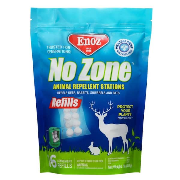 ENOZ 1 oz. No Zone Animal Repellent Station Refills Packets (Case of 6)
