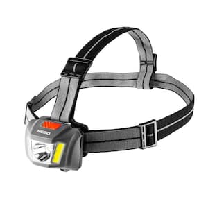 Einstein 250 Lumens Alk. Battery LED Headlamp Flashlight