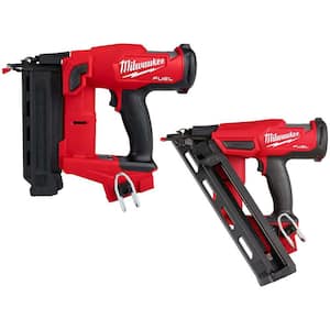 Milwaukee battery powered brad nailer hot sale