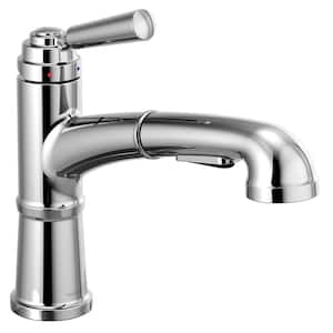 Westchester Single-Handle Pull-Out Sprayer Kitchen Faucet in Chrome
