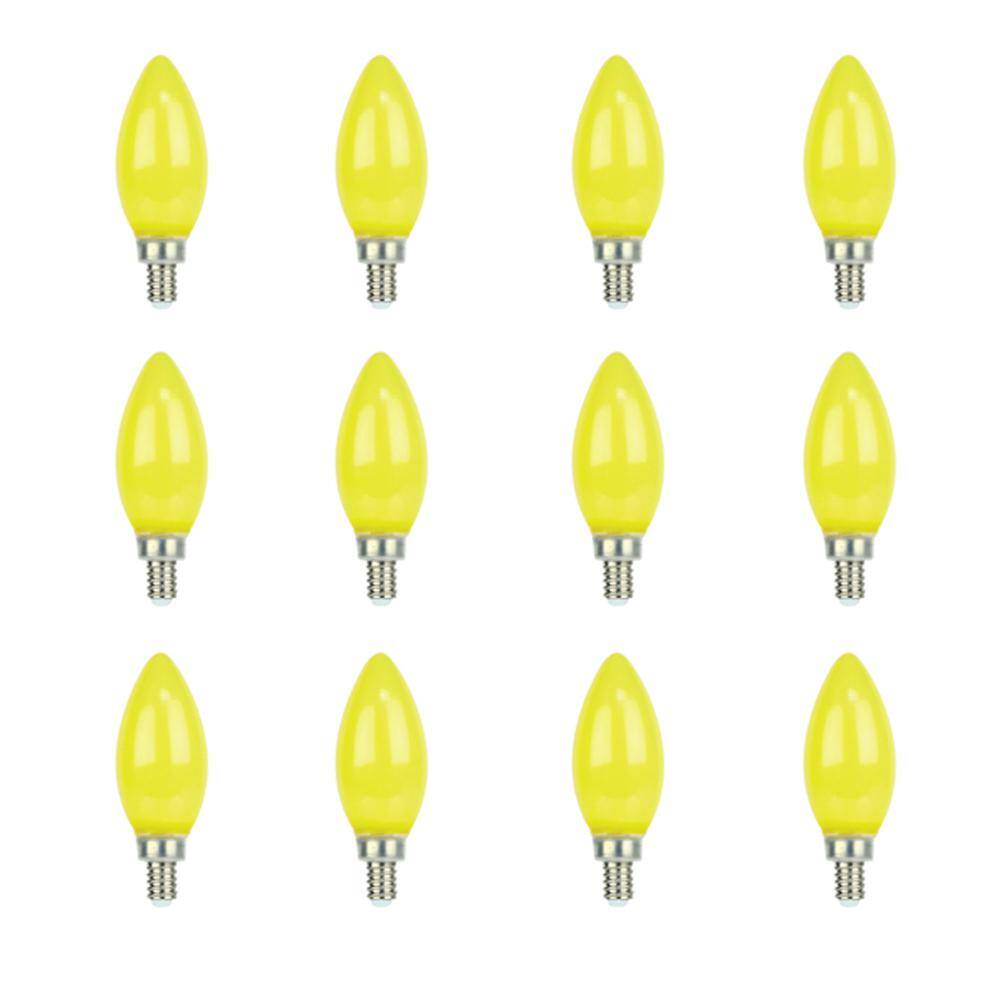 Feit Electric 60Watt Equivalent CA10 E12 Candelabra Base LED Bug Light
