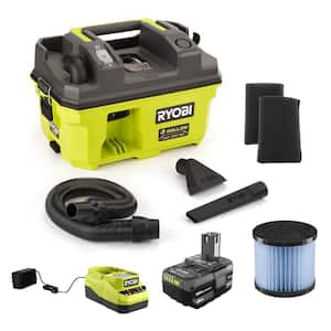 ONE+ 18V LINK Cordless 3 Gal. Wet/Dry Vacuum Kit with 4.0 Ah Battery, 18V Charger, HEPA Filter, and Foam Filter (2-Pack)