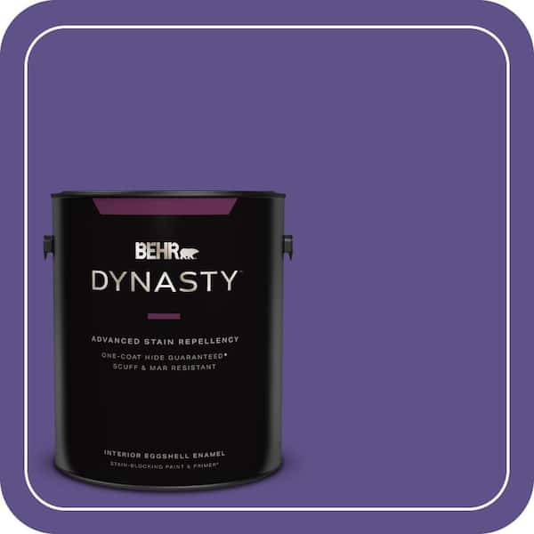 BEHR DYNASTY 1 gal. #P560-7 Kings Court Eggshell Enamel Interior Stain-Blocking Paint & Primer