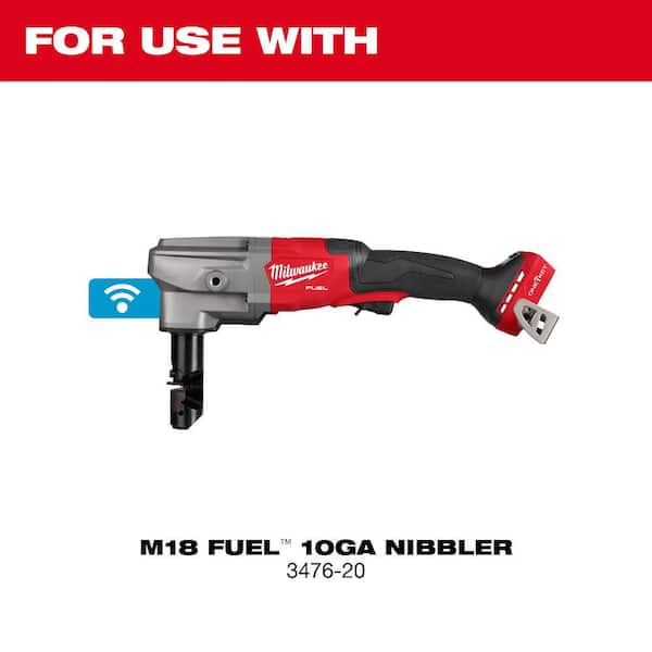 Milwaukee M18 FUEL 10-Gauge Nibbler Punch and Die Set 48-44