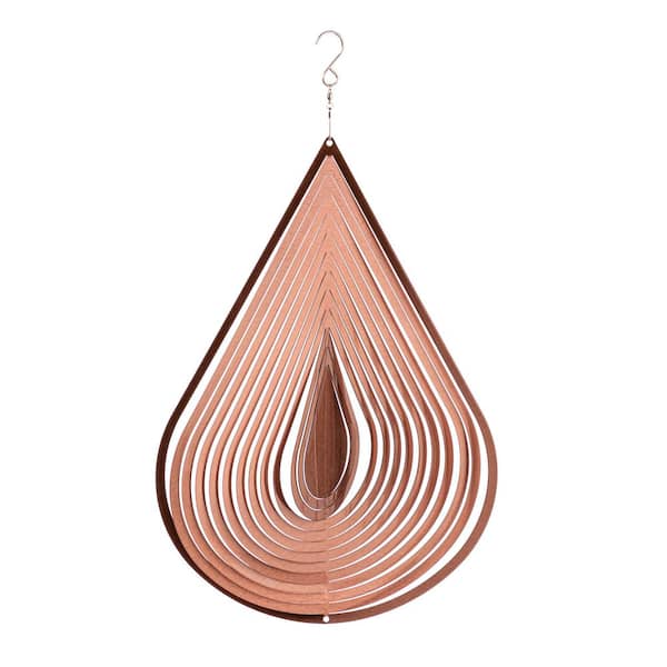 Evergreen Enterprises 22 in. Stainless Steel Copper Illusion Wind Spinner