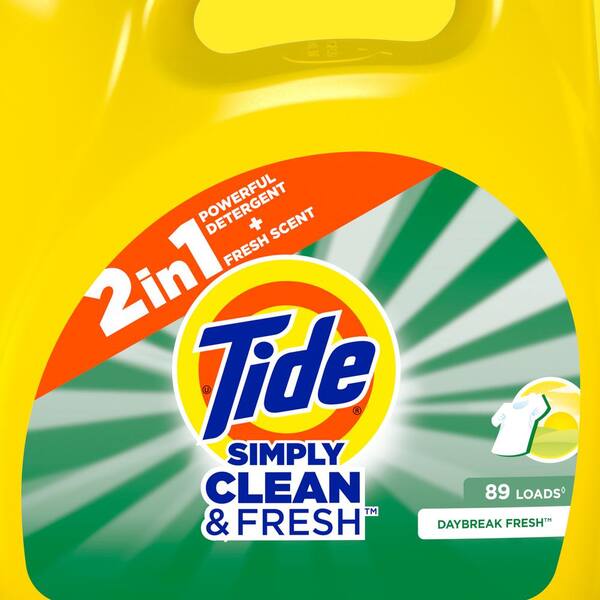 Tide 128 fl. oz. Simply Clean and Fresh Daybreak Fresh Scent