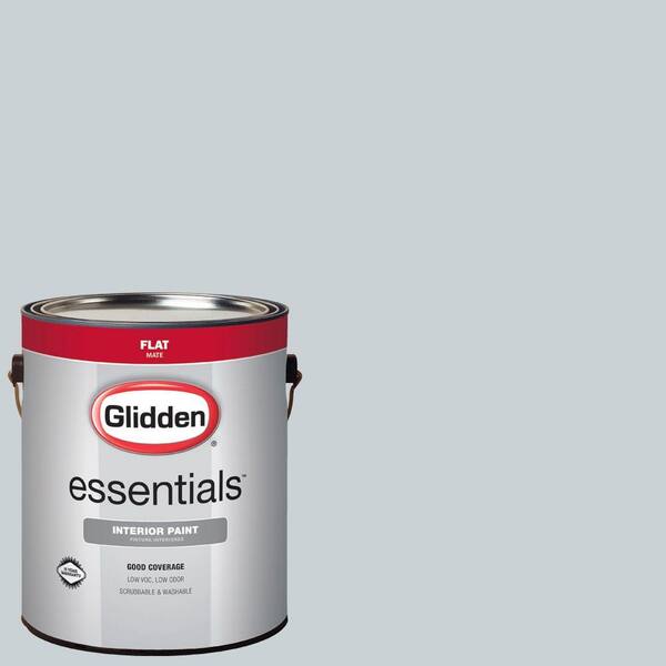 Glidden Essentials 1 gal. #HDGCN41 Quiet Rain Flat Interior Paint