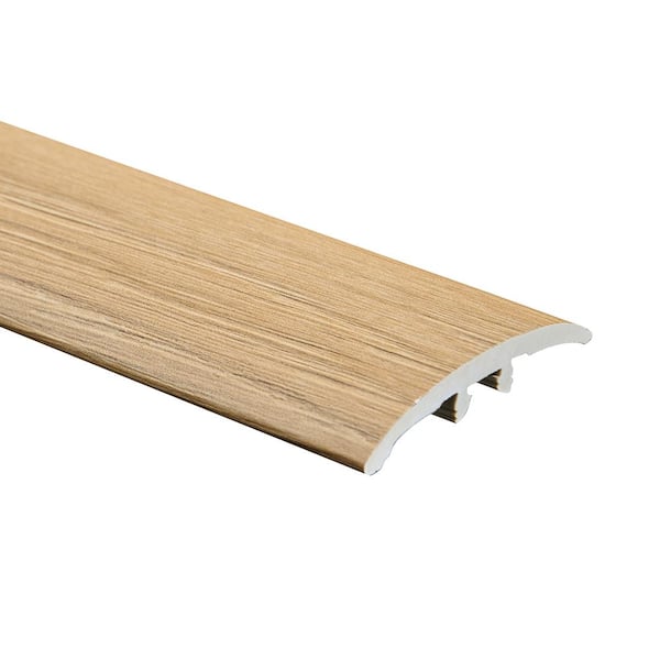 Malibu Wide Plank French Oak Palo Alto 0.275 in. Thickness x 1.85 in. Width x 94.48 in. Length Vinyl 3 in 1 Molding