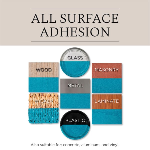11 oz. All Surface Metallic Turquoise Spray Paint and Primer in One (6-Pack)