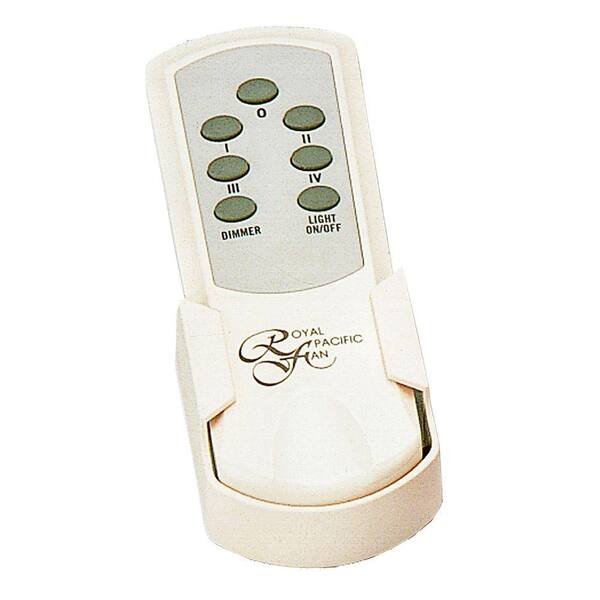 Royal Pacific Elementary Canopy Mount White Remote Control