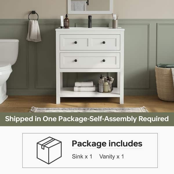 Have a question about DELUXE DL LIVING Shay 31 in. Single Sink