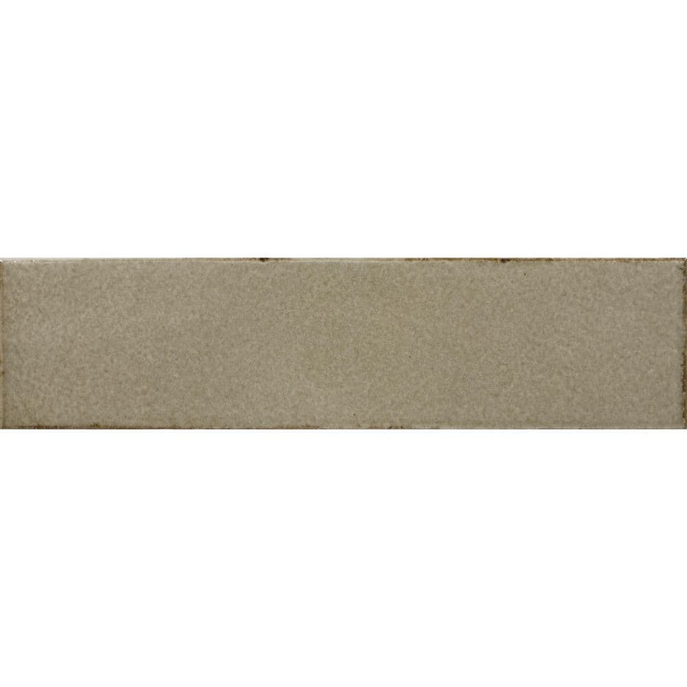 Terramater Moss 3-1/2 in. x 15 in. Glossy Porcelain Wall Tile (463.05 sq. ft. /pallet) price history on PriceWatchPro
