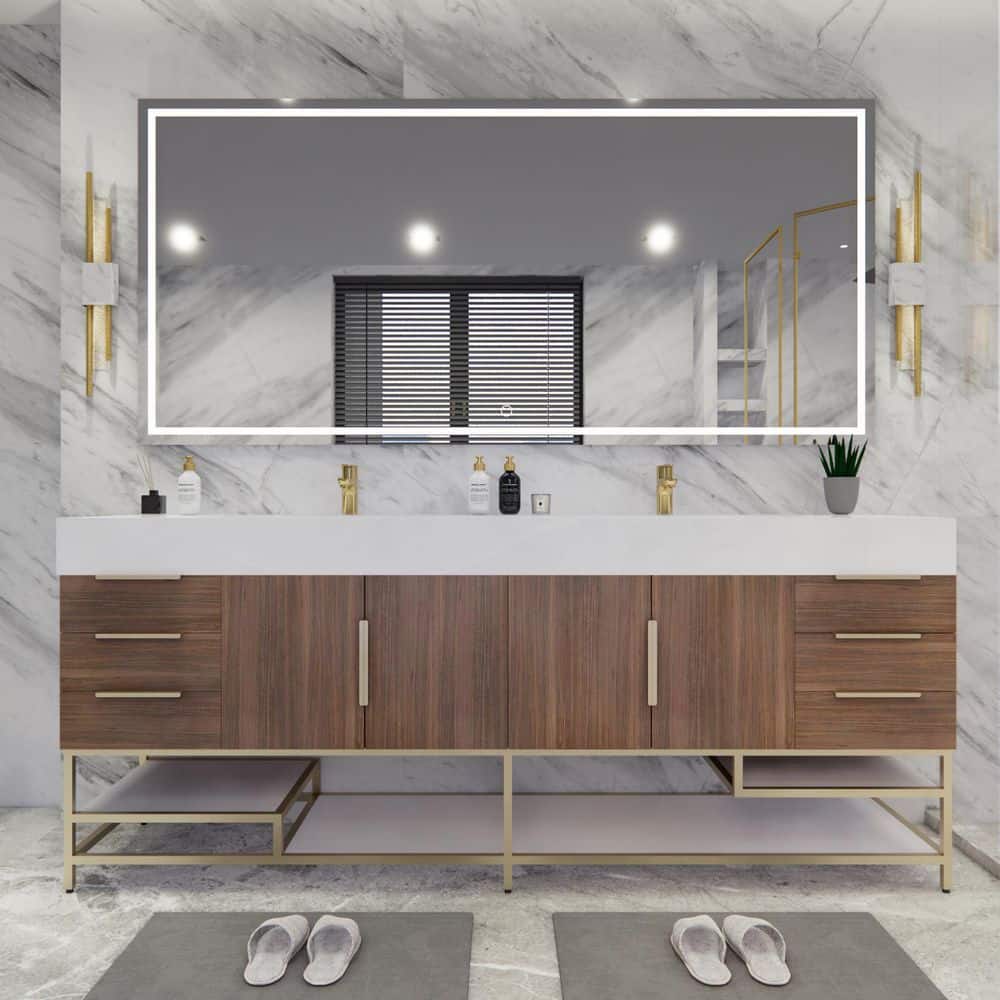 BV Better Vanity Bethany 84 in. W. x 20 in. D x 36 in. H Double