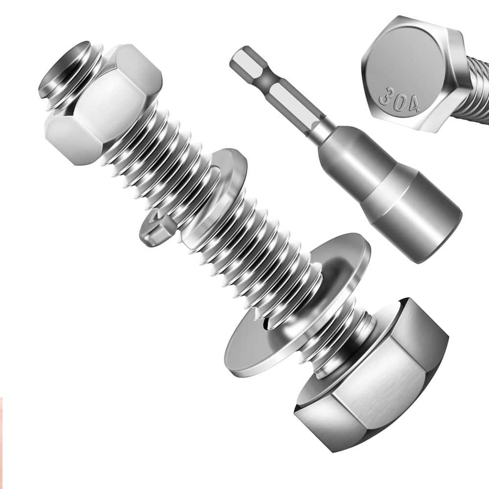 M3-0.5 X 100mm Fully Threaded Rod Long Threaded Screw 304 Stainless Steel 18