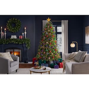 7.5 ft. Pre-Lit LED Grand Duchess Twinkling Balsam Fir Artificial Christmas Tree