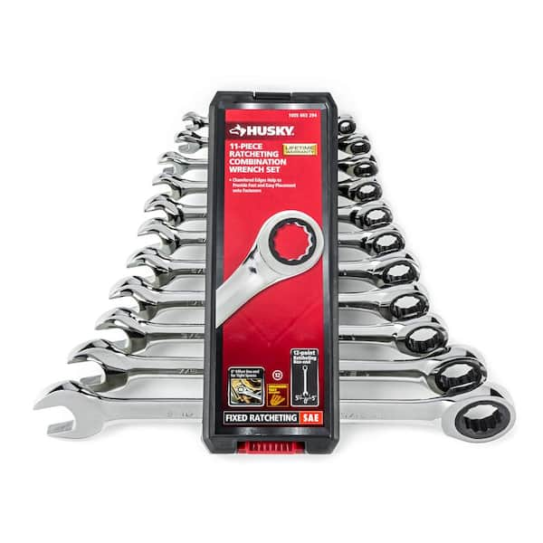 Sae combination wrench deals set