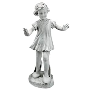 35.5 in. H Hillary in Heels Garden Girl Statue