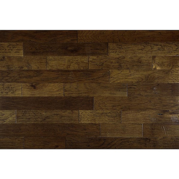 NATU Heritage Avalon Hickory 3/8 in. T x 5 in. W Tongue & Groove Hand Scraped Engineered Hardwood Flooring (32.8 sq.ft./case)