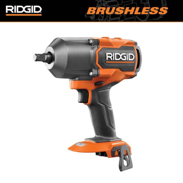 RIDGID 18V Brushless Cordless 4-Mode 1/2 in. High-Torque Impact Wrench (Tool Only)