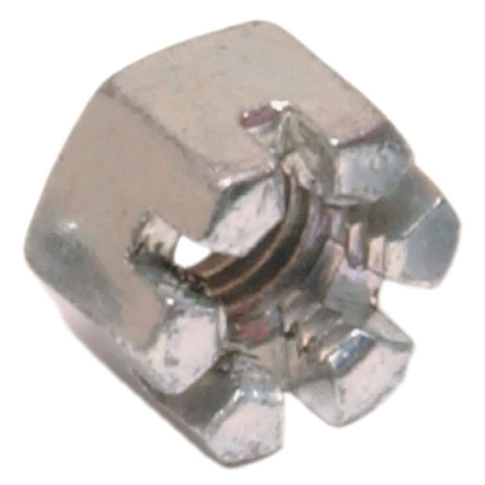 80 5/8-11 Slotted Hex Castle Nut Zinc Plated 5/8 x 11 Coarse Thread 