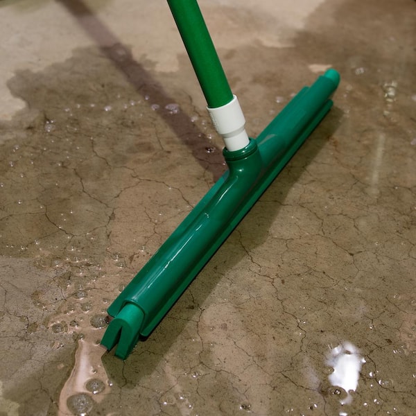 Foam Floor Squeegee with Aluminium Handle - 22 Inch Foam Blade - Liquid Mop