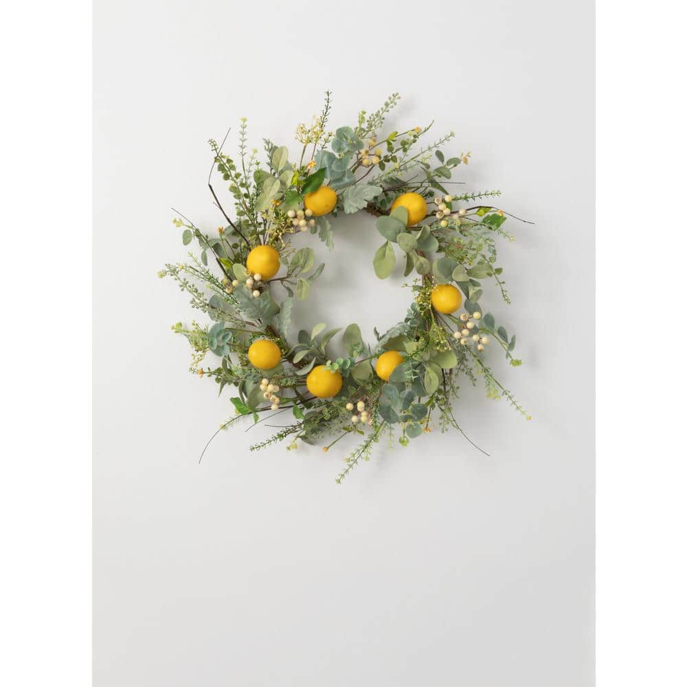 "24"" Artificial Herb Lemon Wreath" price history on PriceWatchPro