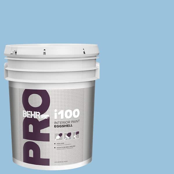 BEHR PRO 5 gal. #M520-3 Charismatic Sky Eggshell Interior Paint