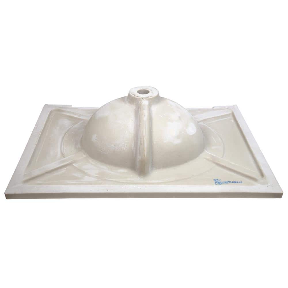 Ivory Swirl Cultured Marble Vanity Top with Integrated Backsplash, 31-Inch