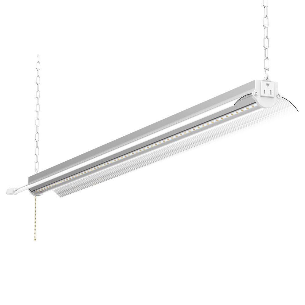 4 ft. 50-Watt Integrated LED White Shop Light Linkable, 5000 Lumen price history on PriceWatchPro