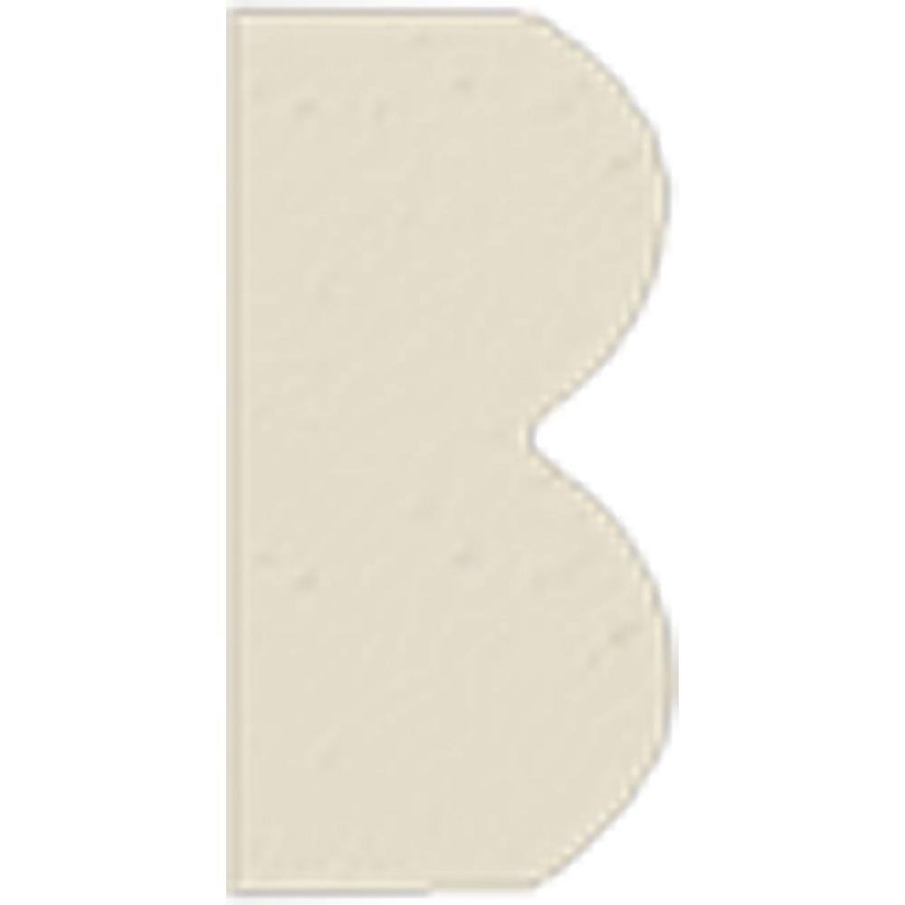 Emery Smooth White Polyurethane Chair Rail Moulding