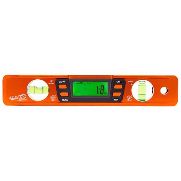 Swanson 9 in. Aluminum Digital Magnetic Torpedo Level with 2
